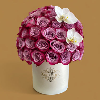 Roses And Orchids Box