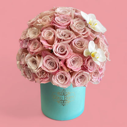 Roses And Orchids Box
