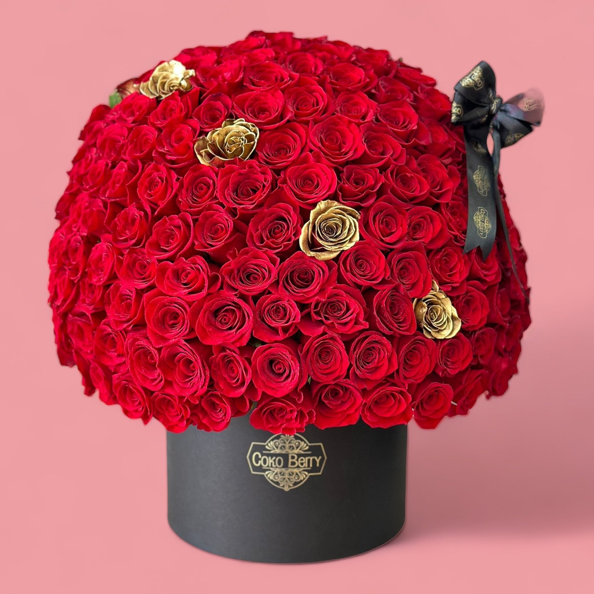 Anniversary Red Roses Box – Coko Berry