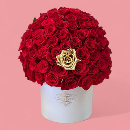 Anniversary Red Roses Box