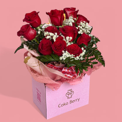 Coko Berry Dozen Roses