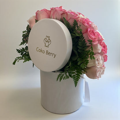 Pink Dream Roses Box