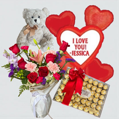 Combo #3 - Flowers in vase