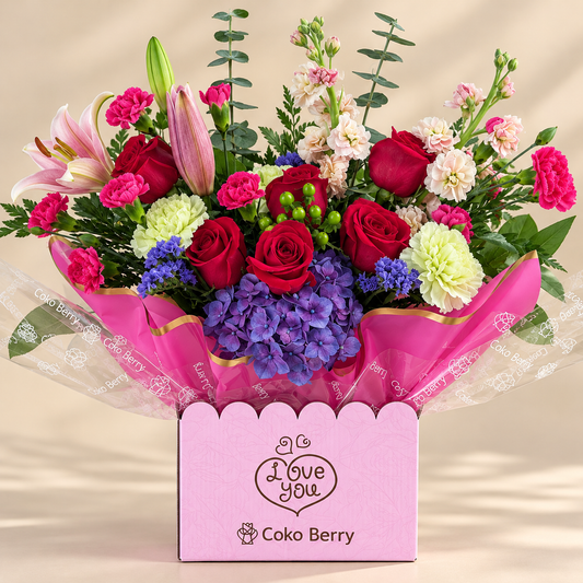 I love You Flowers