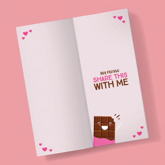 I LOVE YOU MORE THAN CHOCOLATE