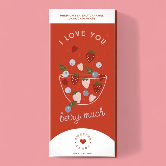 I LOVE YOU BERRY MUCH CHOCOLATE
