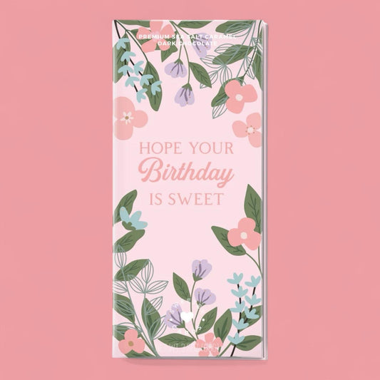 HOPE YOUR BIRTHDAY IS SWEET CHOCOLATE