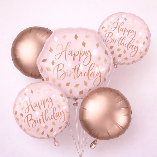Blush Birthday Balloons #31