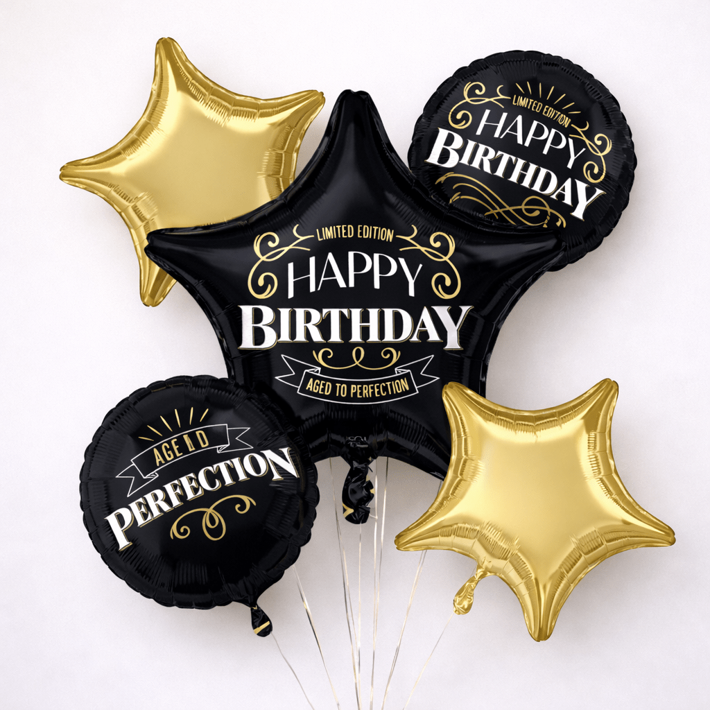 Better With Age Birthday Balloons Gift Delivery Dallas TX - Coko Berry Flowers