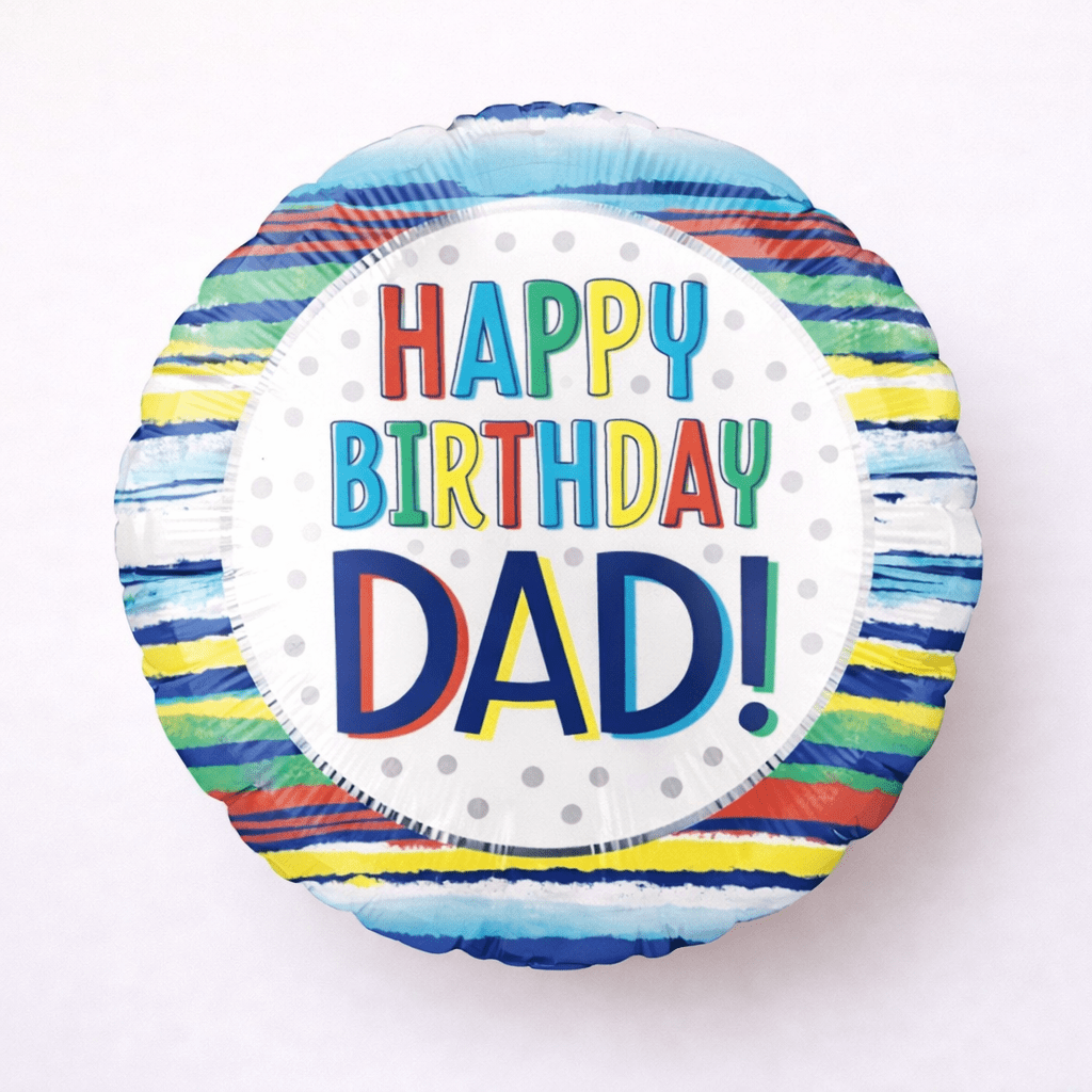 Birthday Dad Balloons Gift Delivery Dallas TX - Coko Berry Flowers