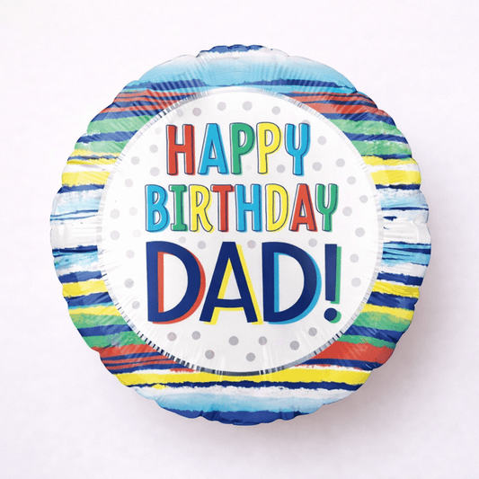 Birthday Dad Balloons Gift Delivery Dallas TX - Coko Berry Flowers