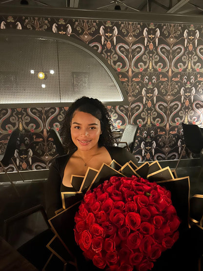 Ramo Buchon 100 Red roses
